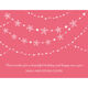 Garland of Stars Flat Holiday Cards Image 4 of 5
